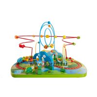 Hape Vonatozás a dzsungelbe-Tekergő asztal - 18 hó+