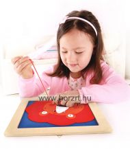 Hape Hímző Készlet - Nevető Oroszlán