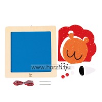 Hape Hímző Készlet - Nevető Oroszlán