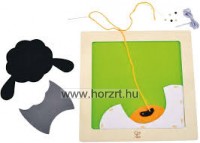 Hape Hímző Készlet - Gyapjas Bárány