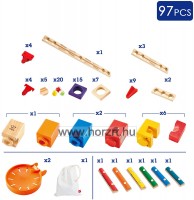 Hape Zenélő golyópálya - Quadrilla