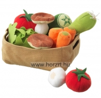 Textil zöldségkészlet