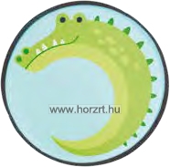 Állatkert padlópárna készlet, 8 db-os