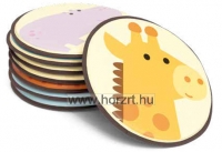 Állatkert padlópárna készlet, 8 db-os