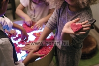 Szenzoros világítós tálca