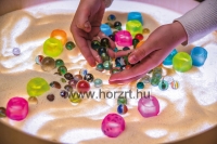 Szenzoros világítós tálca