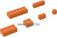 Építőkocka alapkészlet, 500 darabos