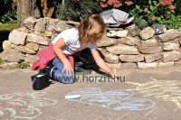 Aszfaltkréta készlet, 15 darabos