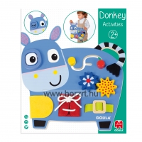 Matatófal-Készségfejlesztő  csacsi 24 hó+