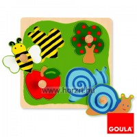Fogantyús puzzle - Mintapárosító, GOULA 12 hó+