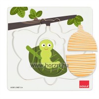 Fejlődés Puzzle - Pillangó - GOULA - 24 hó+