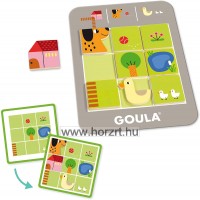 Logikus farm - logikai fejlesztő játék feladatkártyákkal, GOULA