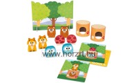 Erdei barátok - Térbeli tájékozódást és kommunikációt fejlesztő játék, GOULA