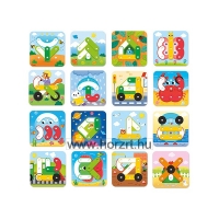 Egészítsd ki a formákkal! Szín-, forma-, méretegyeztető játék feladatkártyákkal, GOULA