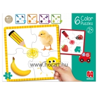 Ismerkedem a színekkel, GOULA puzzle 24 hó+