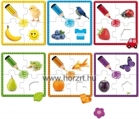 Ismerkedem a színekkel, GOULA puzzle 24 hó+