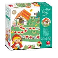 Első társasjátékom - Piroska és a Farkas - Kooperatív társasjáték, GOULA 24 hó+