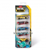 Fém kisautók 5 darabos készlet