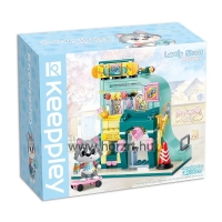 Husky gördeszka boltja-építőjáték