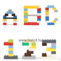 Kreatív építőkockák <br> 625 db-os kockák, kerekek  és kiegészítők készlete