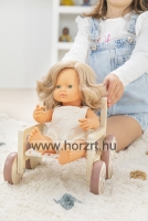 Kerekesszék játékbabának 18 hó+