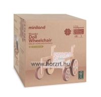 Kerekesszék játékbabának 18 hó+