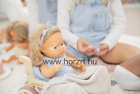 Baba, európai, pigmenthiányos 38 cm 10 hó+