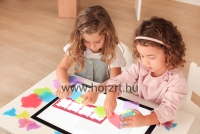 Átlátszó geometriai építő