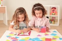 Átlátszó geometriai építő