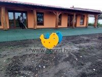 Rugós játék - Fóka (beülős) 12 hó+