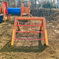 Gondozásmentes bölcsis mászóka - kötélhálóval 12 hó+