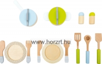Konyhai eszközkészlet fából 24 hó+