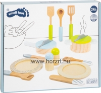 Konyhai eszközkészlet fából 24 hó+