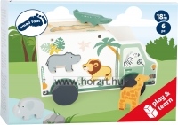 Formabedobó szafari autó 12 hó+