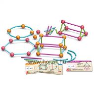 3D Geometriai Építő Készlet