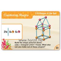 3D Geometriai Építő Készlet