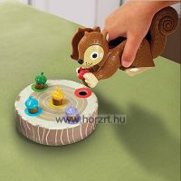 Makkos Mókus - mókus csipesszel, finommotorika fejlesztő társasjáték