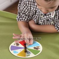 Makkos Mókus - mókus csipesszel, finommotorika fejlesztő társasjáték