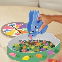 Ügyes nyuszi - nyuszi csipesszel, finommotorika fejlesztő társasjáték