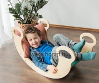 Pöttöm Tornász Montessori szivárvány hinta 24 hó+