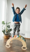 Pöttöm Tornász Montessori szivárvány hinta 24 hó+