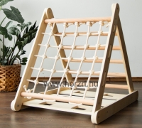 Pöttöm Tornász Háromszög mászóka - eltérő mászóelemekkel 24 hó+