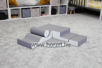 Modulkészlet kicsiknek III. szürke-fehér mozgásfejlesztő szivacsmodul  24 hó+