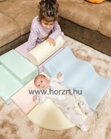 Modulkészlet kicsiknek III. világos pasztell- mozgásfejlesztő szivacsmodul  24 hó+