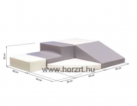 Modulkészlet kicsiknek V. - mozgásfejlesztő szivacsmodul  24 hó+