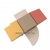 Modulkészlet kicsiknek V.  - mozgásfejlesztő szivacsmodul  24 hó+