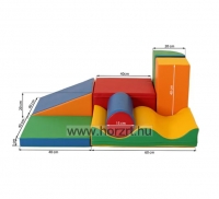 Modulkészlet kicsiknek VI. - mozgásfejlesztő szivacsmodul  24 hó+