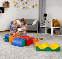 Modulkészlet kicsiknek VI. - mozgásfejlesztő szivacsmodul  24 hó+
