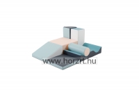 Modulkészlet kicsiknek VI. világos pasztell - mozgásfejlesztő szivacsmodul  24 hó+