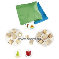 Formák tapintós játék